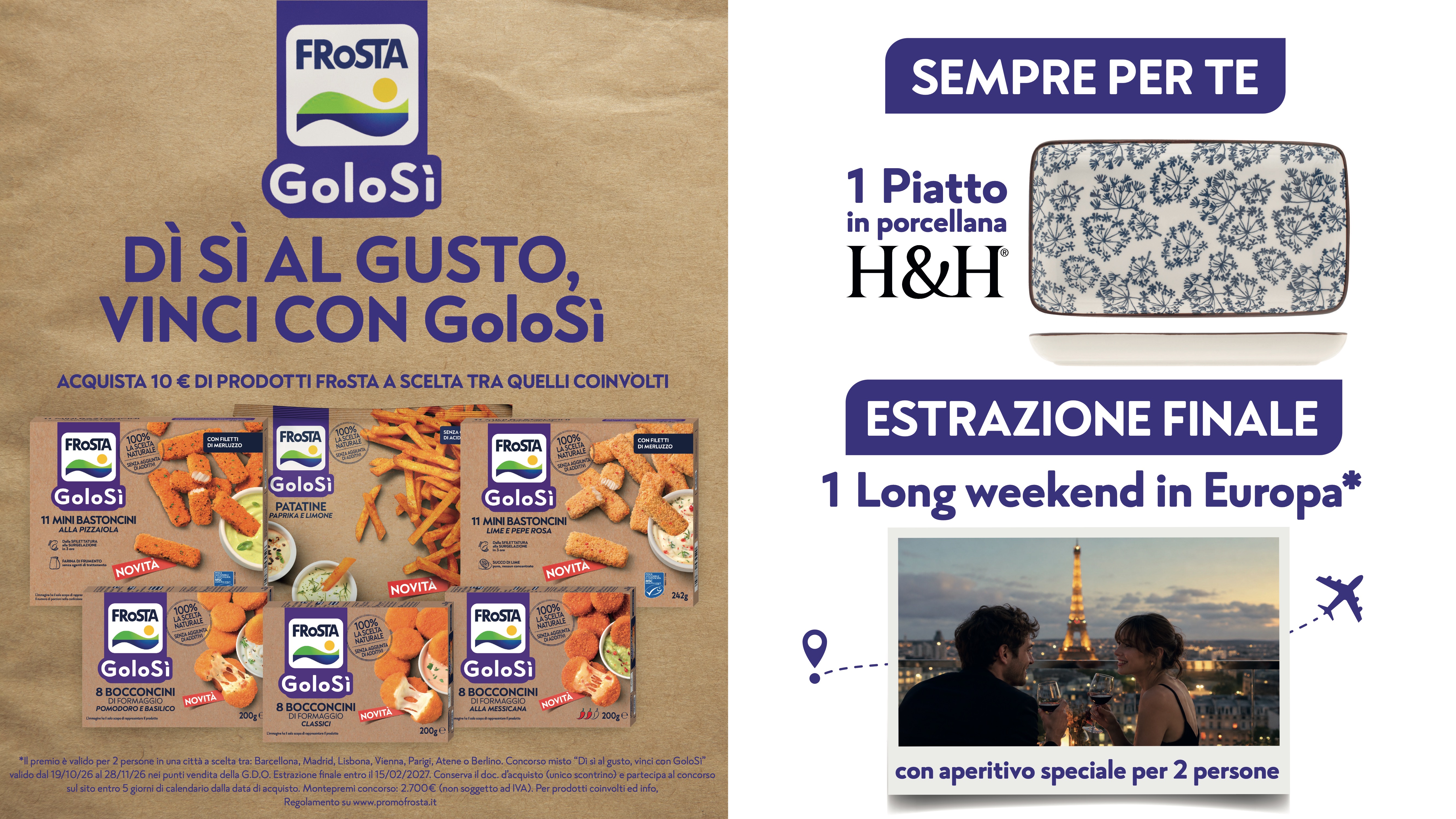 Dì sì al gusto, vinci con GoloSì